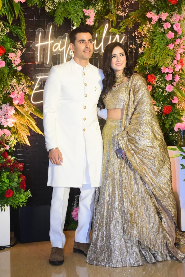 In Photos: Gauahar Khan Zaid Darbar Wedding Reception PICS: Gautam Rode ...