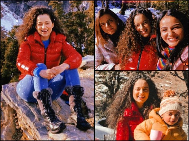 Kangana Ranaut Goes Hiking With Family In The Mountains SEE PICTURES Kangana Ranaut Goes Hiking With Family In The Mountains; SEE PICTURES