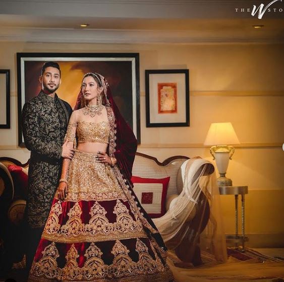 Here's A Look At Gauahar Khan's Post Wedding Photos With Zaid Darbar, The Couple Looks Adorable Together