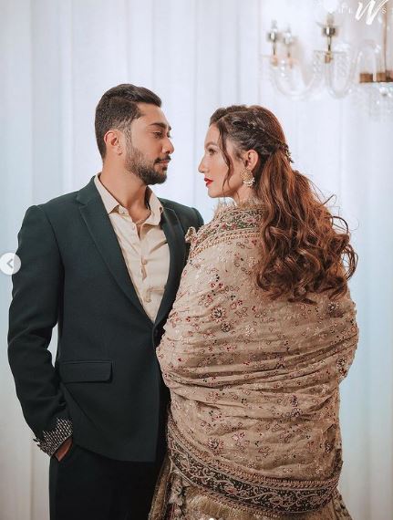 Here's A Look At Gauahar Khan's Post Wedding Photos With Zaid Darbar, The Couple Looks Adorable Together