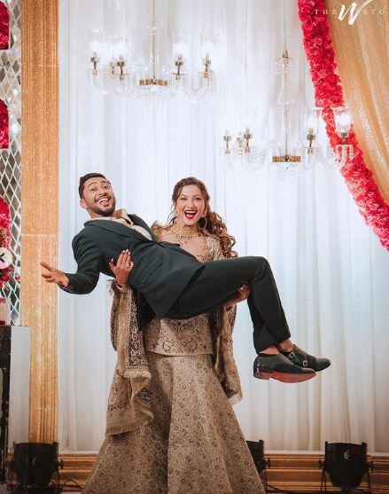 Here's A Look At Gauahar Khan's Post Wedding Photos With Zaid Darbar, The Couple Looks Adorable Together