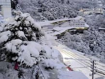 IN PICS | Breathtaking Visuals Of Snowfall At Vaishno Devi Shrine, Parts Of Kashmir & North India