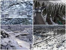 IN PICS | Breathtaking Visuals Of Snowfall At Vaishno Devi Shrine, Parts Of Kashmir & North India