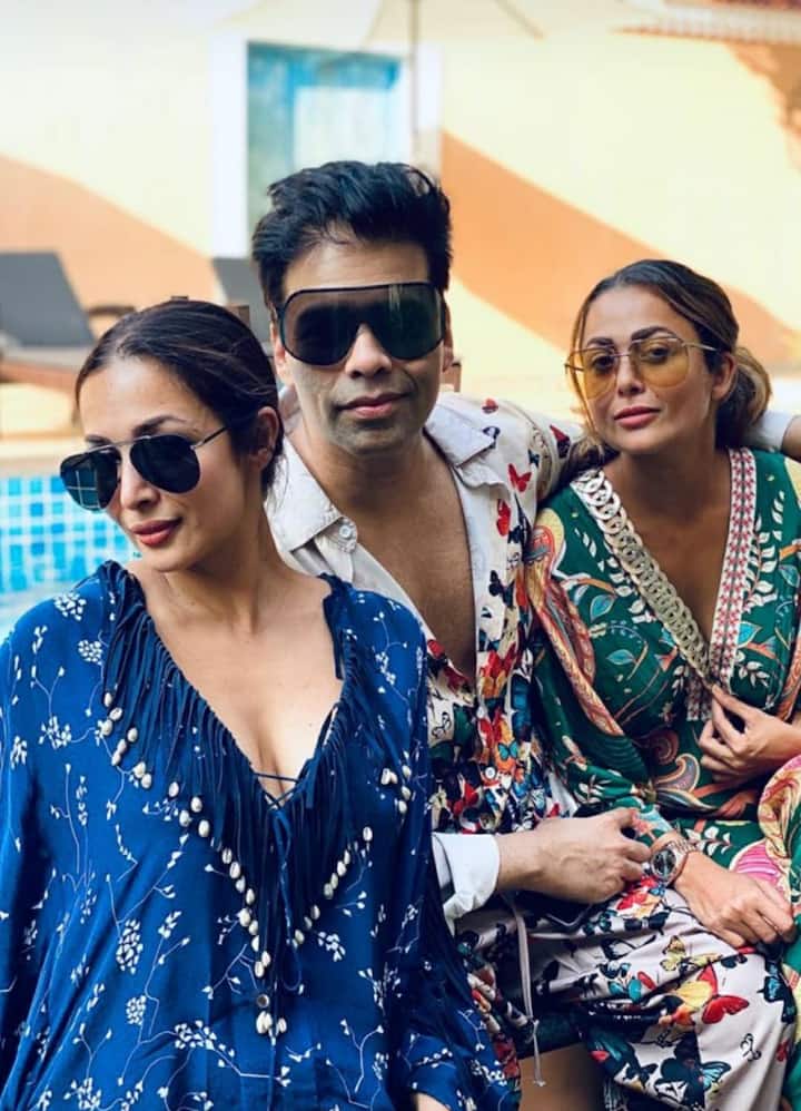Apart from Amrita Arora and her other family members, the ‘India’s Best Dancer’ judge has been spending the holiday with her beau Arjun Kapoor and filmmaker Karan Johar.