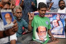 PICS: Disappointed With Rajinikanth's Decision To Drop Political Plans, Fans Stage Protest Outside His House In Chennai, Spotted Holding Placards