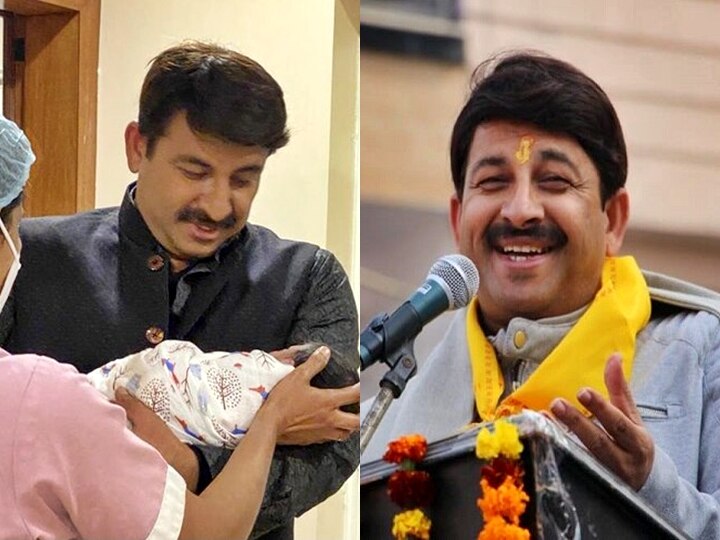 BJP MP Manoj Tiwari 'Blessed With A Baby Girl', Shares Photo With Followers On Twitter BJP MP Manoj Tiwari 'Blessed With A Baby Girl', Shares Photo With Followers On Twitter