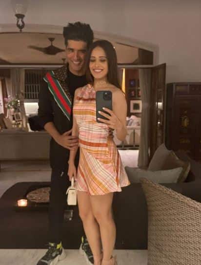 Nushrratt opted to wear a textured one-shoulder ensemble for the night. Vaani wore a green outfit paired with black boots. (All PICS Credit: Instagram) 