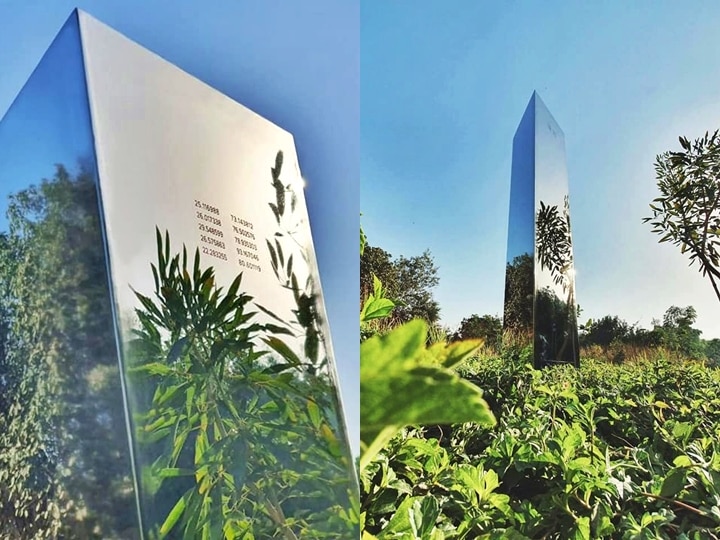 India Witnesses Its First Monolith In Ahmedabad Park; Is There A Mystery To Its Appearance India Witnesses Its First Monolith In Ahmedabad Park; Is There A Mystery To Its Appearance? Know Here