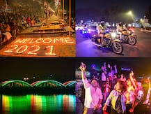 IN PICS: India Welcomes 2021 Amid Muted Celebrations Due To Covid-19 Safety Protocols