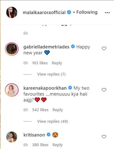 Happy New Year: Malaika Arora Shares PIC With Beau Arjun Kapoor, Kareena Drops Cute Comment