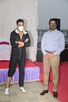 PICS: Mumbai Police Launches Electric Scooters For Patrolling, Akshay Kumar Rides Segway At Event