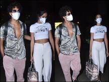PICS: Ananya Panday & Ishaan Khatter Return To Mumbai After Celebrating New Year In Maldives