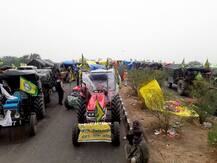 In Pictures: Clashes Between Farmers & Police In Rewari As Protesters Attempt To March Towards Delhi