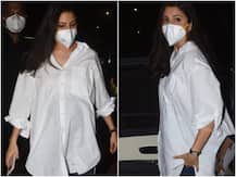 IN PICS | Mommy-To-Be Anushka Sharma Spotted At A Clinic In Juhu