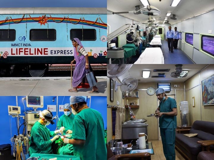 In Photos In Pics The Lifeline Express India S Only And World S First Hospital Train Provides