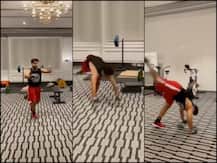 WATCH | Rishabh Pant Shares Unusual Gym Routine; Showcases Acrobatic Skills Ahead Of Ind vs Aus Test