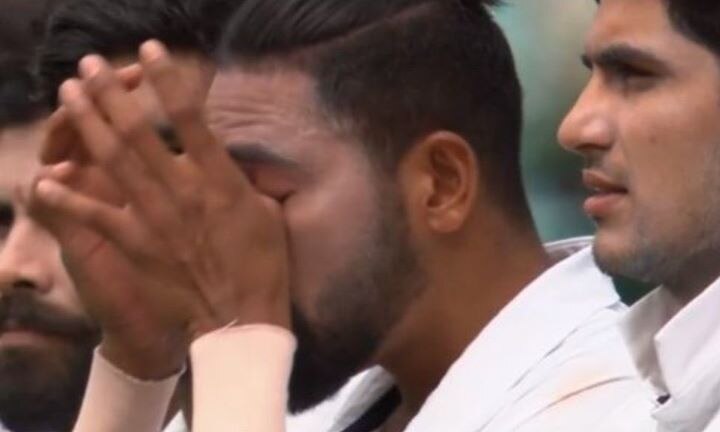 Ind V Aus, 3rd Test: Mohammed Siraj Tears Up While Singing National Anthem, Warner Departs In Rain Marred Session Ind V Aus, 3rd Test: Mohammed Siraj Tears Up While Singing National Anthem, Warner Departs In Rain-Marred Session