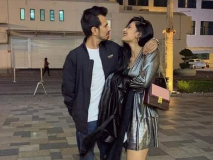 Yuzvendra Chahal and Dhanashree Verma. (Pic Courtesy: Instagram)  