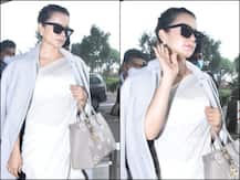 PICS: Kangana Ranaut Records Her Statement In Sedition Case, Jets Off To Bhopal For 'Dhaakad' Shoot