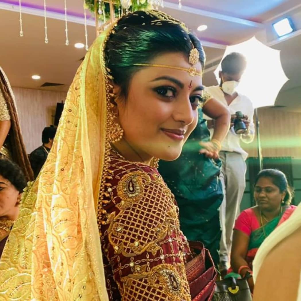 Anandhi Wedding Video Viral Pics From Tamil Actress Anandhi Intimate Wedding