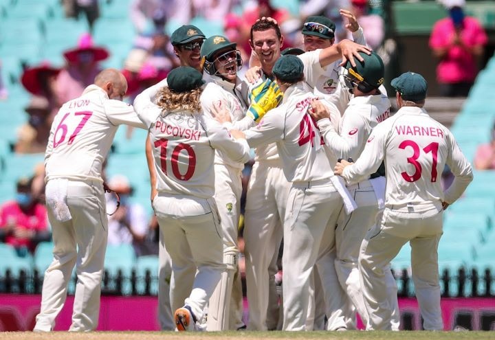 India vs Australia,, 3rd Test: Indian Team Crumbles Post Lunch By Losing 9 Wickets, Jadeja Holds The Fort India vs Australia, 3rd Test: Indian Team Crumble Post Lunch, All Out For 244