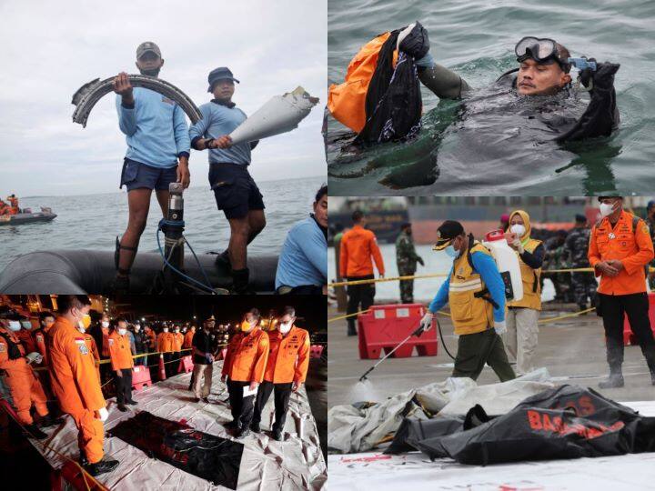 IN PICS| Indonesia Plane Crash: Human Remains, Debris, Clothing Found At Crash Site In Java Sea IN PICS| Indonesia Plane Crash: Human Remains, Debris, Clothing Found At Crash Site In Java Sea