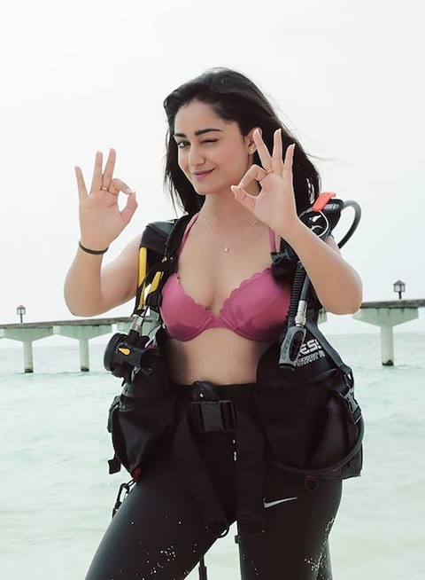 In Photos Tridha Choudhary Bold Scenes With Bobby Deol Web Series Aashram Actress Tridha Comments 