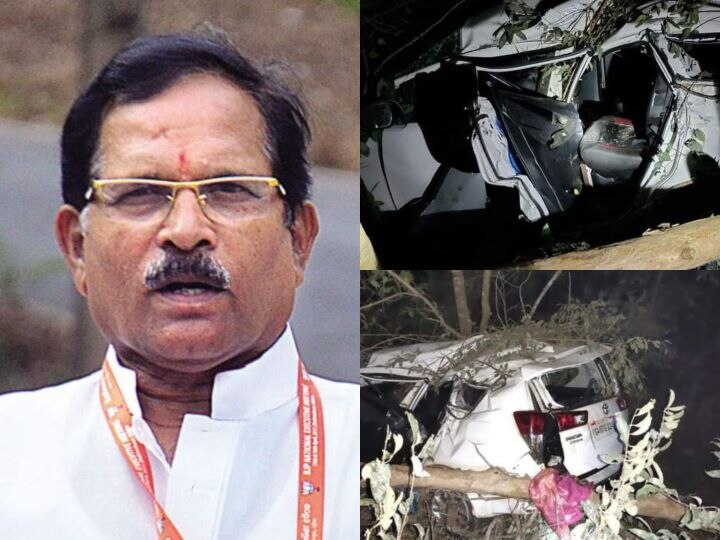 Union Minister Shripad Naik Met With An Accident, Wife In Critical Condition Union Minister Shripad Naik Met With An Accident, Wife Passes Away Due To Serious Injuries