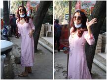 PICS: Jasmin Bhasin Spotted At Versova After Bigg Boss 14