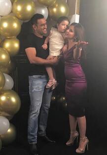 PHOTOS: From Tendulkar To Dhoni, Popular Indian Cricketers With Their Daughters