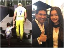 PHOTOS: From Tendulkar To Dhoni, Popular Indian Cricketers With Their Daughters
