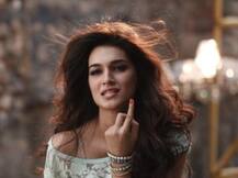 कड़ाके की ठंड के बीच बुडापेस्ट में शूटिंग कर रही कृति सैनन