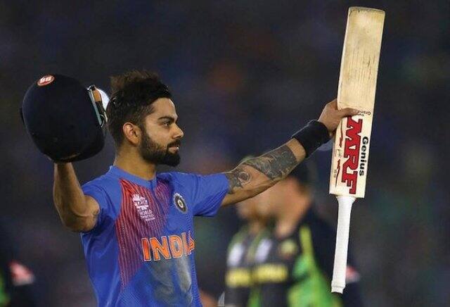 भारत में इसी साल खेले गए T20 विश्वकप में कोहली ने ऑस्ट्रेलिया के खिलाफ 81 रनों की शानदार पारी खेली थी. कोहली की इस पारी की बदौलत से ही भारत सेमीफाइनल में अपनी जगह पक्की कर पाया था.
