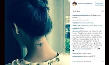 मलाइक ने बनवाया नया टैटू!