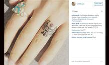 सोफिया हयात ने गुदवाए तीन टैटू