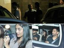 PHOTOS: पत्नी साक्षी के साथ सलमान खान के घर पहुंचे कैप्टन कूल धोनी