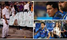 केकेआर और मुंबई इंडियंस के मैच के दौरान मैदान में घुसा बंदर