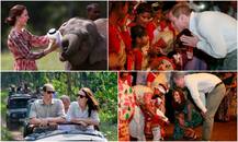 तस्वीरों में देखें ब्रिटेन के शाही जोड़े का भारत दौरा!