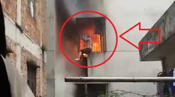 बीजिंग स्थित लीगल दैनिक अखबार के अनुसार 42 सेकंड के इस वीडियो को ली (नकली नाम) ने 14 अप्रैल को बनाया है, जिसमें दिखाया गया है कि जलती हुई बिल्डिंग में एक व्यक्ति फंसा है और खिड़की से वह मदद के लिए चिल्ला रहा है.