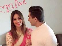 मेहंदी की रस्म में कुछ एेसे दिख रहे थे बिपाशा और करन