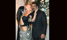 बिपाशा की शादी में खुद में मशरूफ दिखे संजय और मान्यता