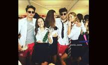 नव्या और आर्यन की इस तस्वीर पर हो रहा है बवाल!