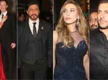 प्रीति जिंटा के रिसेप्शन में शाहरूख, सलमान सहित कई बॉलीवुड सितारे पहुंचे