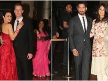 PICS: प्रीति के रिसेप्शन में मीरा कपूर ने फ्लॉंन्ट किया बेबी बंप