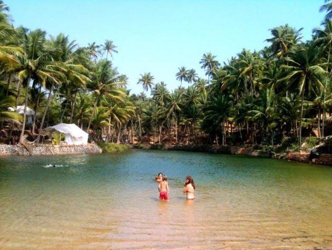 कोला बीच: यह एक छुपा हुआ बीच है. इस बीच पर पहुंचने के लिए आपको कानकोना के दक्षिणी हिस्से की ओर जाना होगा, और फिर वहां से आपको संकेतों का पीछा करना होगा. नारियल के पेड़ों और आसमान का बैकग्राउंड में होना इस बीच की खासियत है.