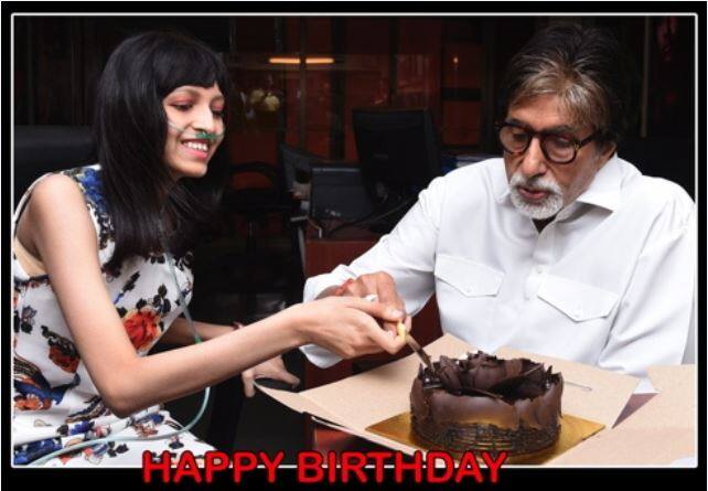 दरअसल बॉलीवुड के महानायक अमिताभ बच्चन ने कैंसर पीड़ित एक लड़की का जन्मदिन उसके साथ मनाकर उसके सपने को पूरा किया.