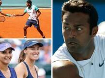 सानिया, बोपन्ना और पेस फ्रेंच ओपन के दूसरे दौर में