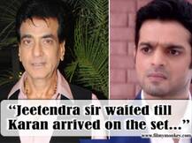 जितेंद्र ने करन पटेल को लगाई फटकार!