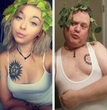 बेटी की सेल्फी से तंग पिता ने लिया उसी का अवतार