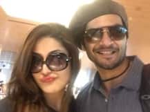 अली और जरीन ने शेयर किया शूटिंग का वीडियो